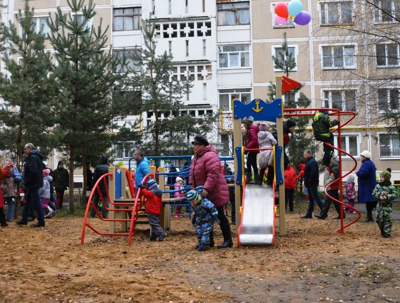 В Костромской области завершено благоустройство дворов в рамках президентской программы по формированию комфортной городской среды