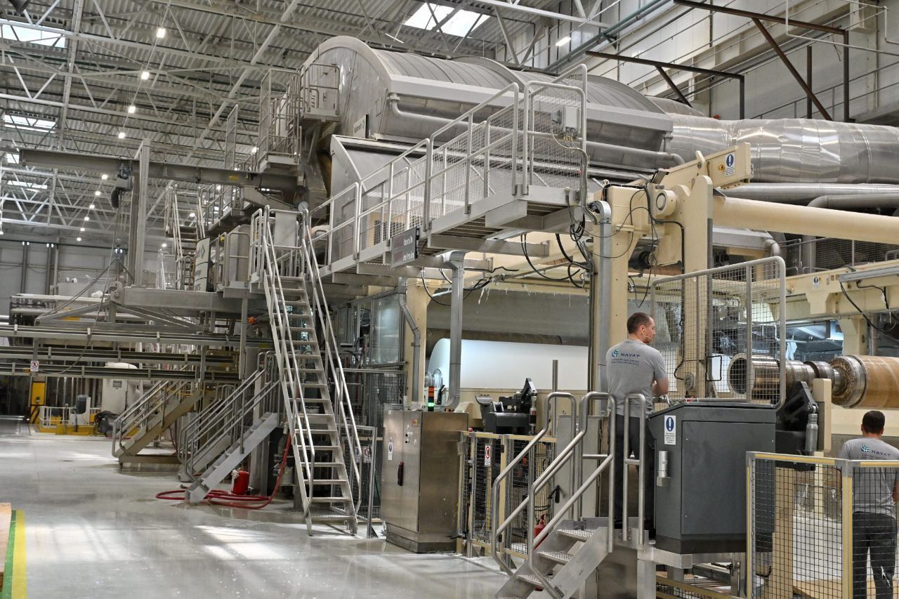 Калужская область, особая экономическая зона «Калуга». Цех по выпуску бумажных полотенец предприятия «ХАЯТ Россия». Фото: admoblkaluga.ru