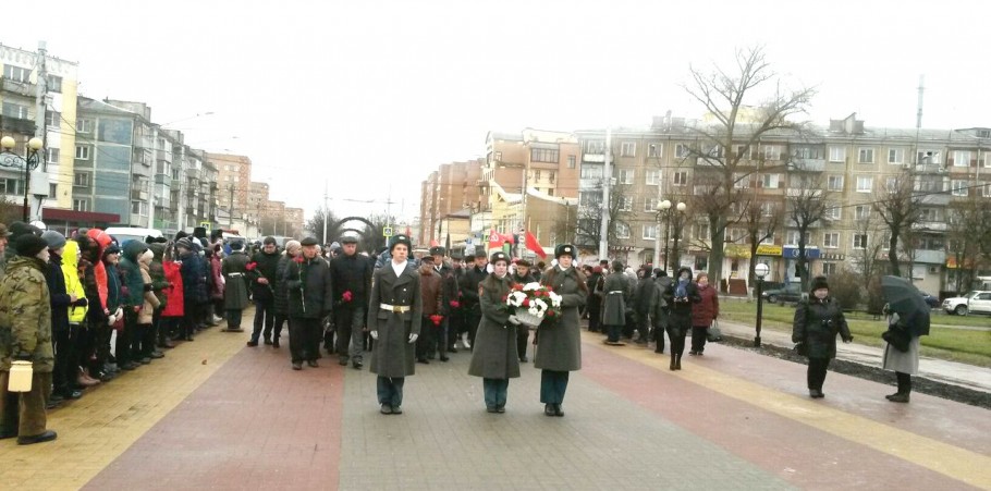 В Калуге почтили память великого полководца Георгия Жукова