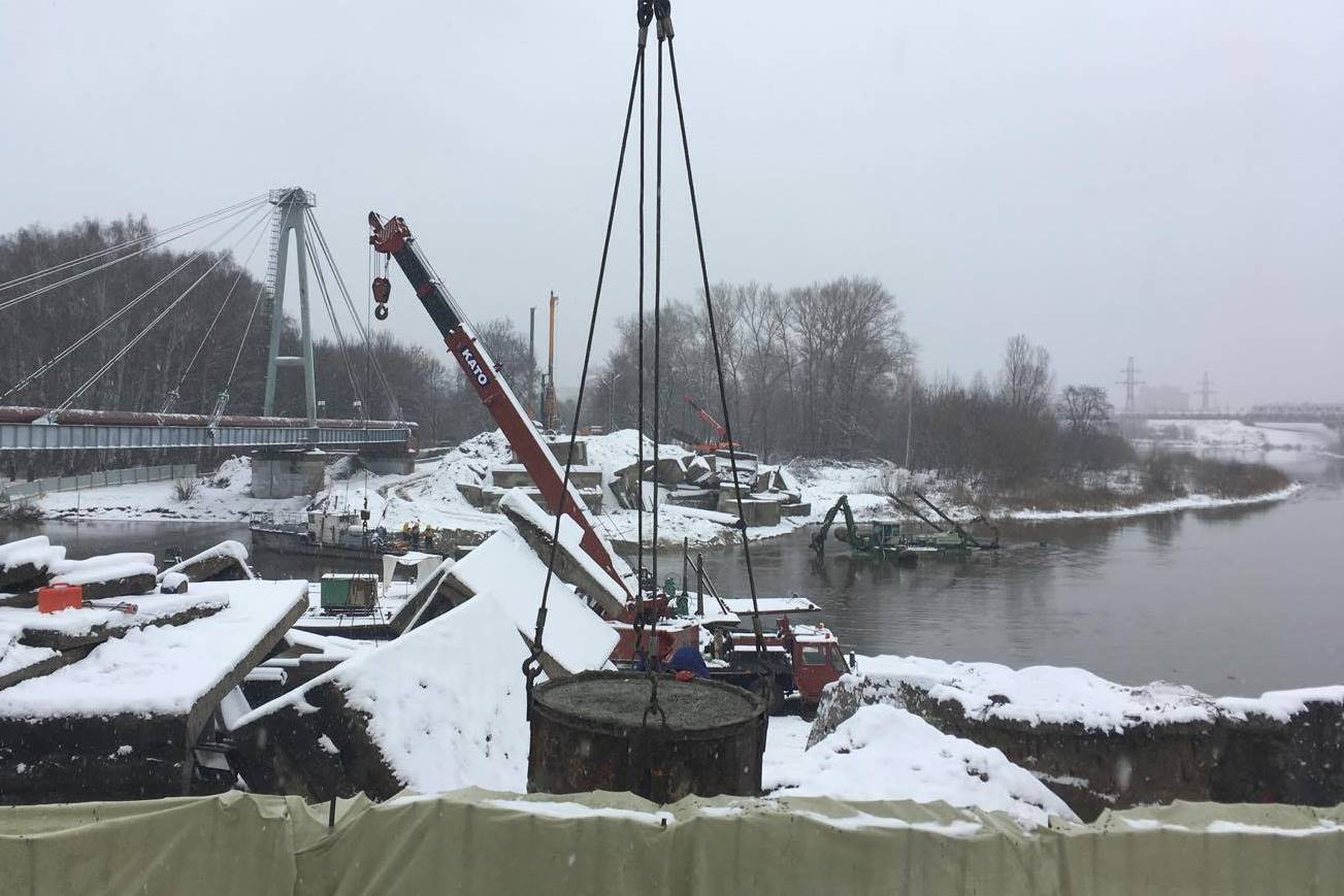 Реконструкция моста через Которосль в Ярославле будет завершена весной