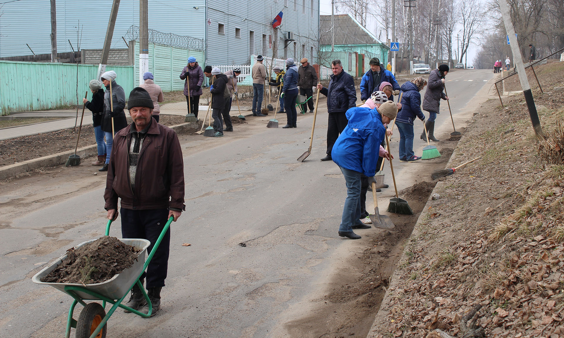 В Брянской области прошел субботник