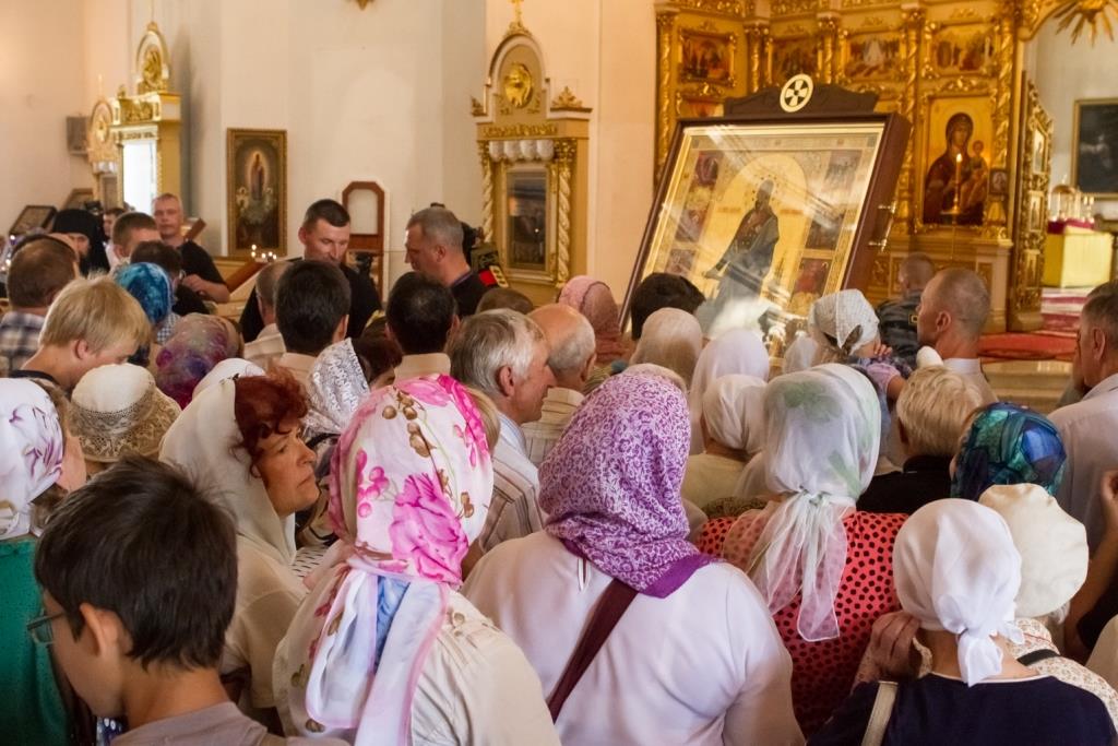 В Рыбинск Ярославской области доставили мощи святого праведного воина Феодора Ушакова