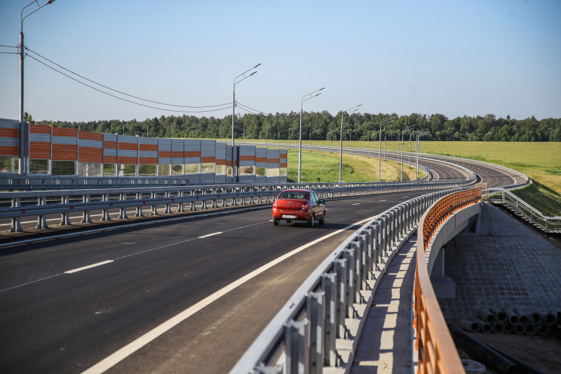 Московская область. Открыт участок Центральной кольцевой автомобильной дороги от Можайского до Новорижского шоссе. Фото с портала Правительства Московской области Mosreg.ru