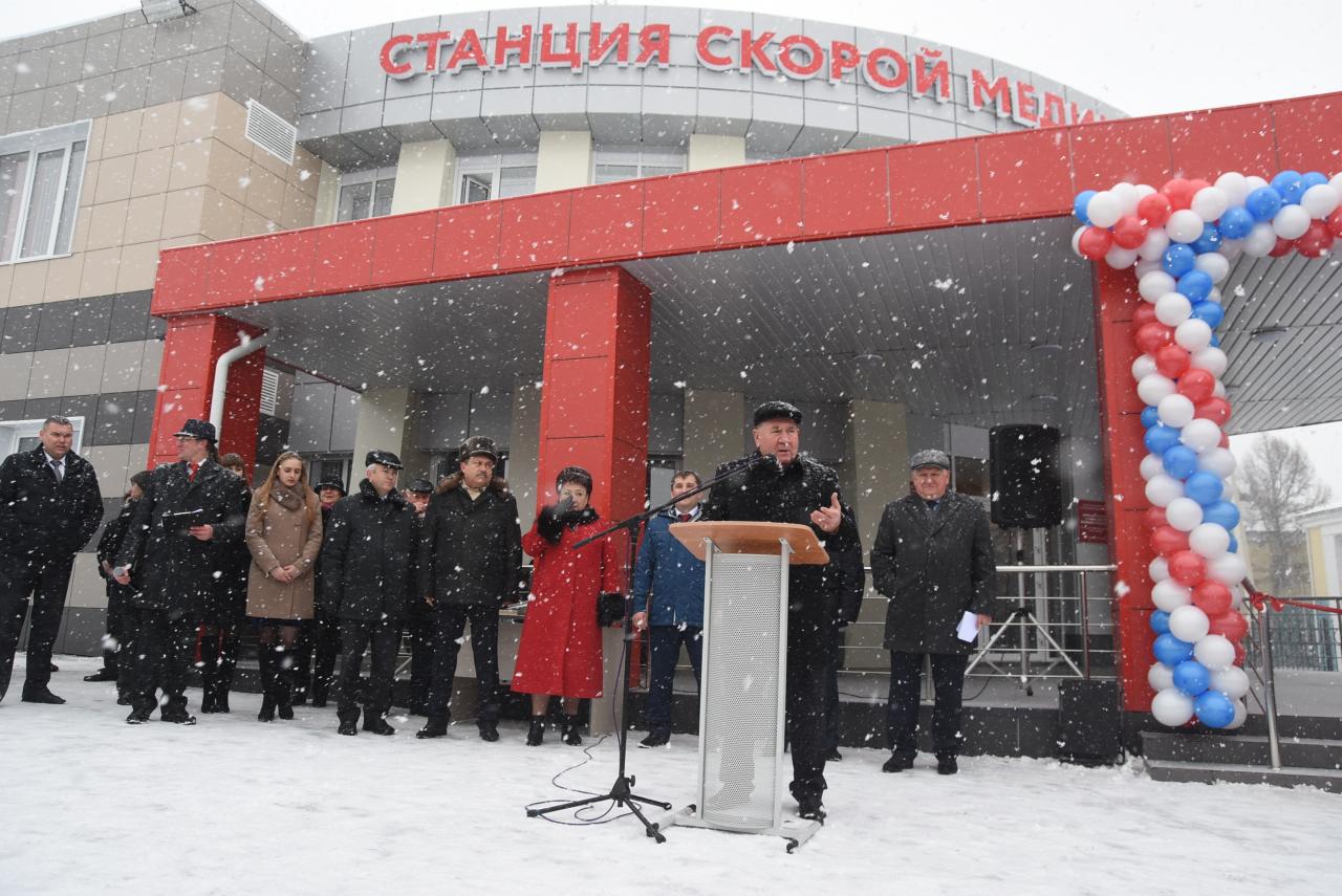 В Курске открылась новая Станция скорой медицинской помощи