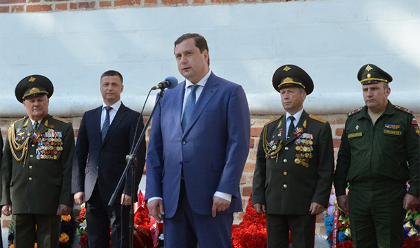 Торжественные проводы призывников в ряды Вооруженных Сил Российской Федерации