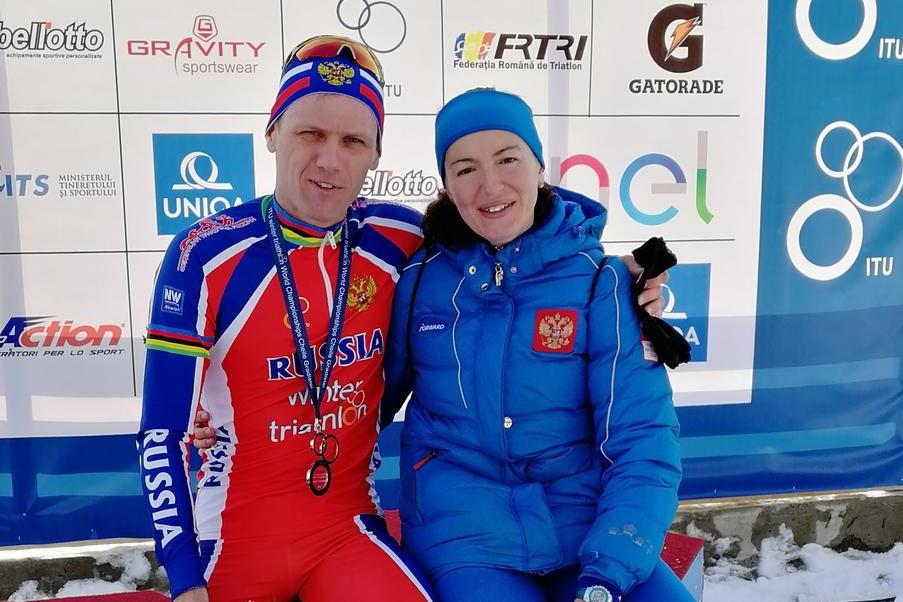 Ярославские спортсмены блестяще выступили на чемпионате мира по зимнему триатлону