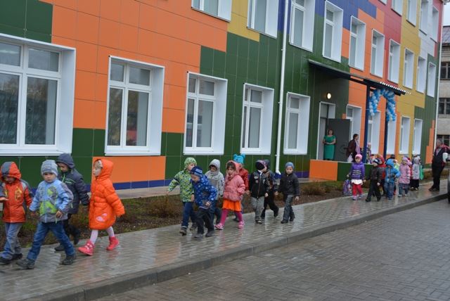 Открытие детского сада в Костромской области