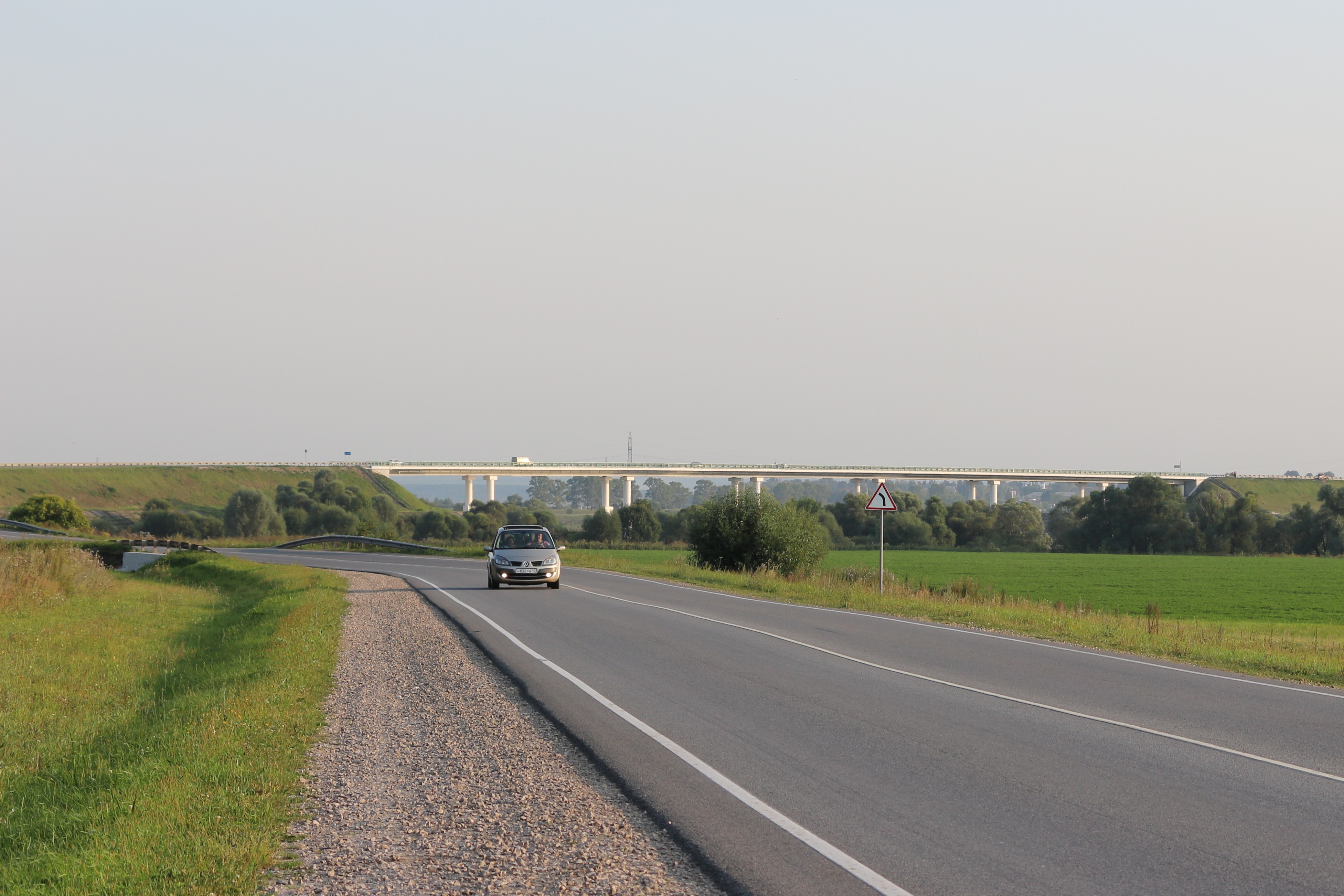 В Калужской области на федеральной трассе Р-92 Калуга - Орел отремонтирован мост через Оку