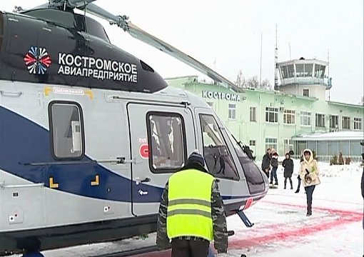 Санитарная авиация Костромы в 1,5 раза увеличила количество вылетов