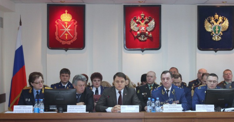 Владимир Груздев принял участие в заседании коллегии прокуратуры Тульской области