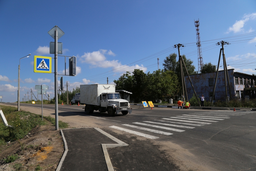 В 2018 году в Орловской области запланировано обустройство более 30 пешеходных переходов