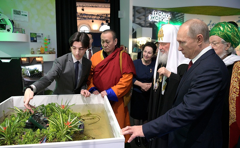 Президент России Владимир Путин оценил инновационные разработки тамбовских ученых