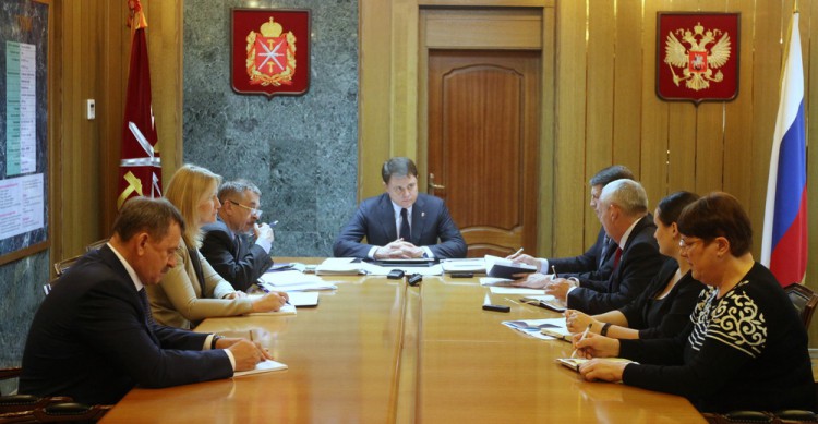 Владимир Груздев провел совещание по вопросам благоустройства Тулы