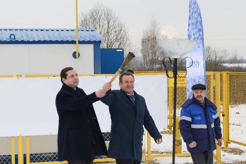 Еще в три населенных пункта Смоленской области пришло «голубое топливо»