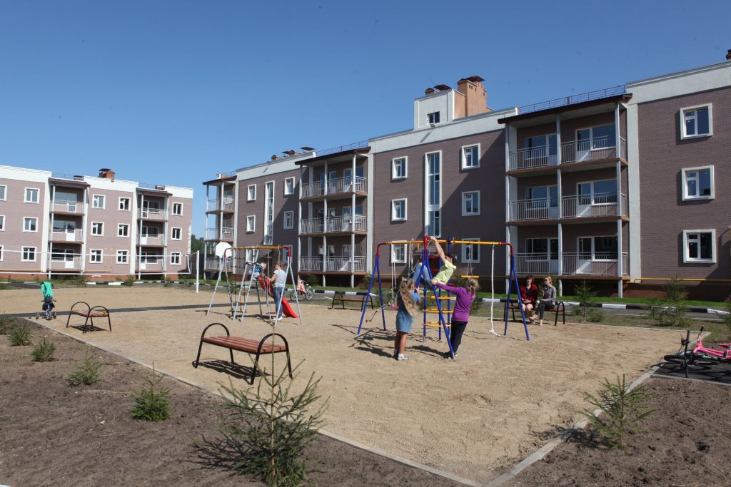 В «Зеленом квартале» Ярославля завершено строительство четырех проблемных домов