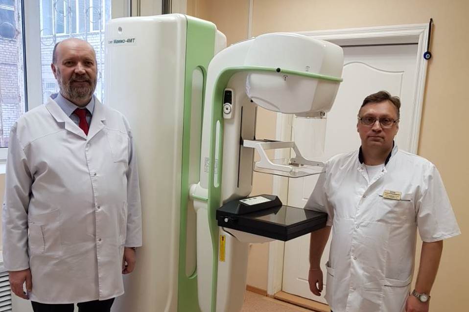 В городскую больницу Рыбинска Ярославской области поступил новый биопсийный маммограф